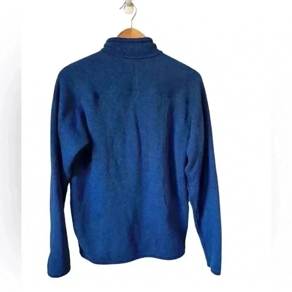 Patagonia Men's Better Sweater 1/4-Zip Fleece Size S Navy - Picture 5 of 6